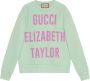 Gucci Katoenen sweater Blauw - Thumbnail 1