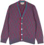 Gucci Kids Button-up vest Blauw - Thumbnail 1