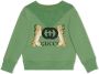 Gucci Kids Sweater met GG-logo Groen - Thumbnail 1