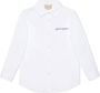 Gucci Kids Katoenen T-shirt Wit - Thumbnail 1