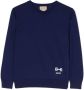 Gucci Kids Sweater met logoprint Blauw - Thumbnail 1