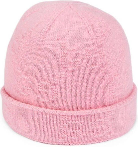 Gucci Kids Muts met logo Roze