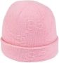 Gucci Kids Muts met logo Roze - Thumbnail 1