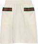 Gucci Kids Rok met webdetail Wit - Thumbnail 1