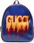 Gucci Kids Rugzak met logoprint Blauw - Thumbnail 1