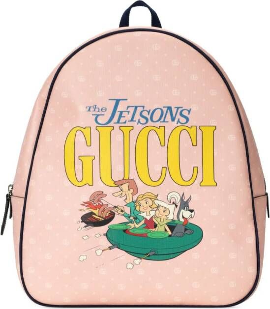 Gucci Kids Rugzak met logoprint Roze