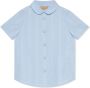 Gucci Kids Shirt met logo jacquard Blauw - Thumbnail 1