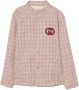 Gucci Kids Shirtjack met logopatch Rood - Thumbnail 1