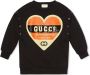 Gucci Kids Sweater met hartprint Zwart - Thumbnail 1