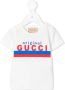 Gucci Kids T-shirt met print Wit - Thumbnail 1