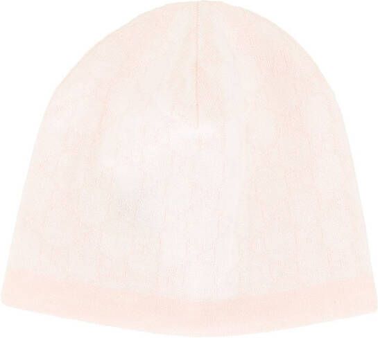 Gucci Kids Wollen muts Roze