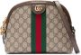 Gucci Ophidia GG schoudertas Beige - Thumbnail 1