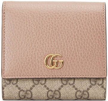Gucci GG Marmont medium portemonnee Beige