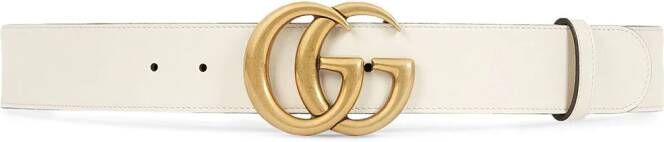 Gucci Riem met GG-logo Wit
