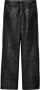 Gucci Leren broek Zwart - Thumbnail 1