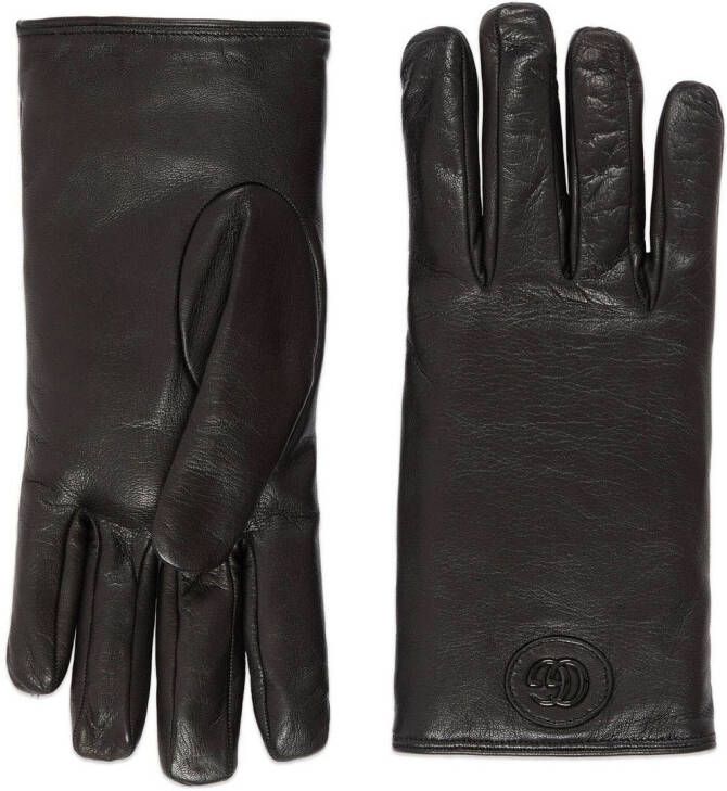 Gucci Leren handschoenen Zwart