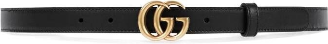 Gucci Riem met GG-logo Zwart