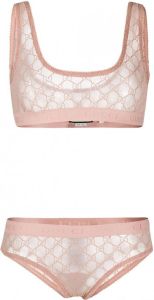 Gucci Lingerie set met GG patroon Roze