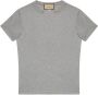 Gucci T-shirt met V-hals Grijs - Thumbnail 1