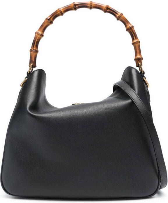 Gucci Diana leren shopper Zwart