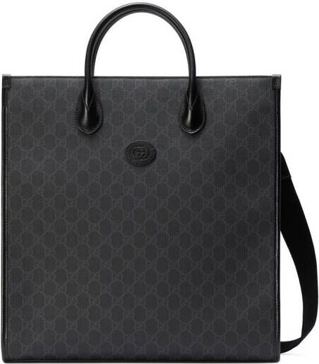 Gucci Shopper met GG-logo Zwart