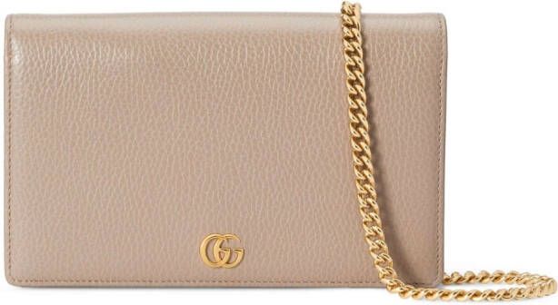 Gucci GG Marmont portemonnee Beige