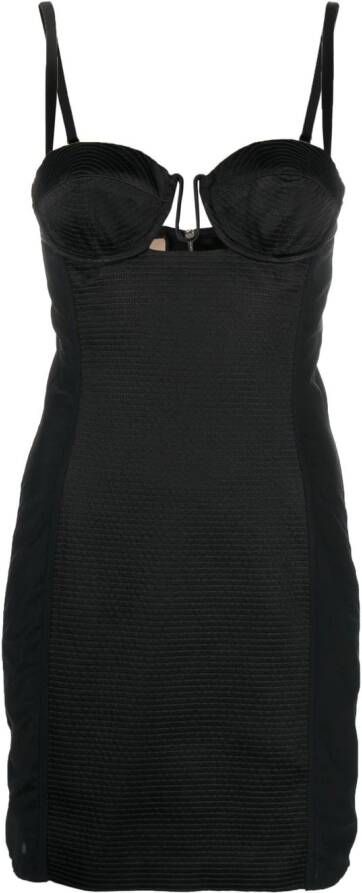 Gucci Mini-jurk met uitgesneden detail Zwart