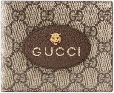 Gucci Neo Vintage portemonnee Bruin