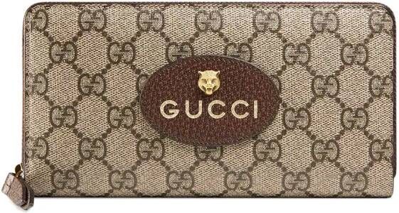 Gucci Neo Vintage GG Supreme portemonnee Beige