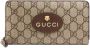 Gucci Neo Vintage portemonnee met rits Beige - Thumbnail 1