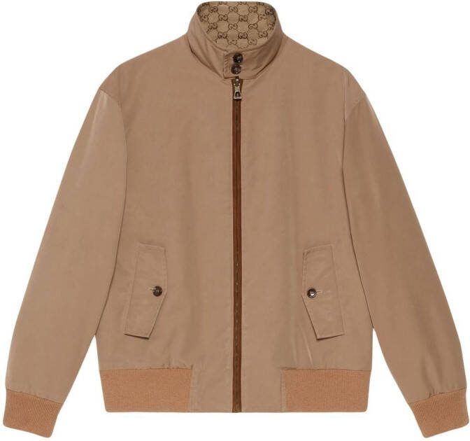 Gucci Omkeerbaar jack Bruin