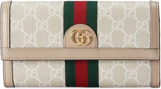 Gucci Ophidia portemonnee Wit