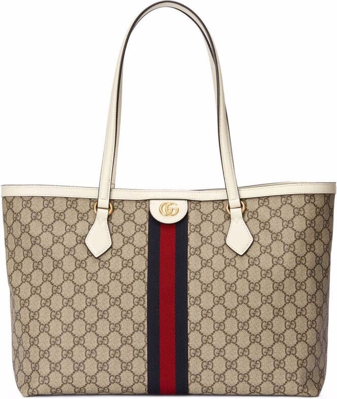 Gucci Ophidia medium shopper Beige