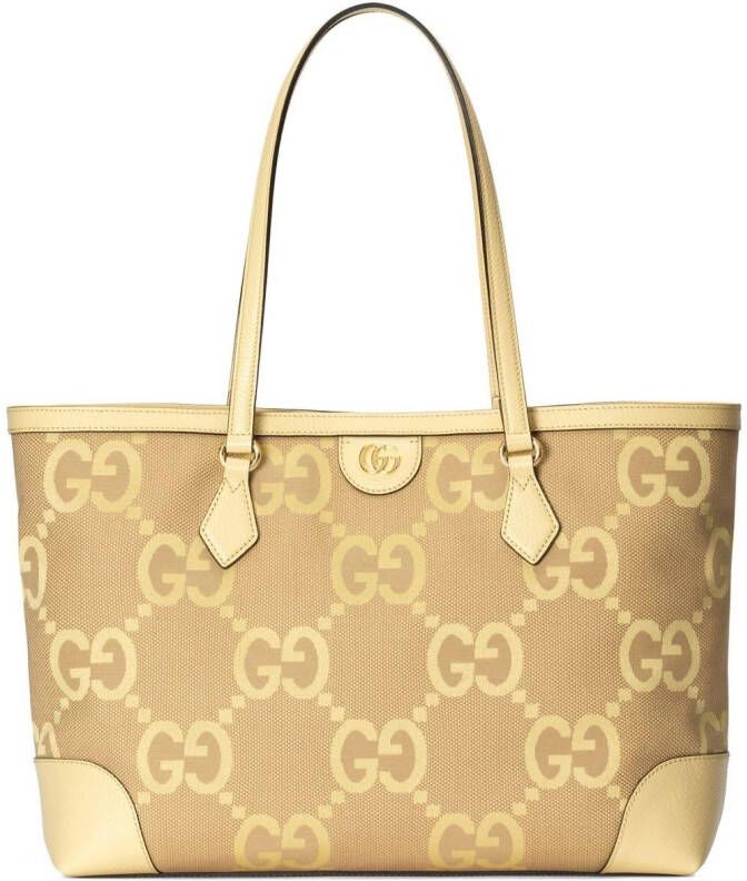 Gucci Ophidia medium shopper Geel