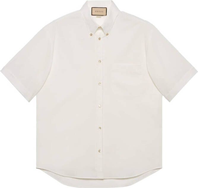 Gucci Overhemd met korte mouwen Wit