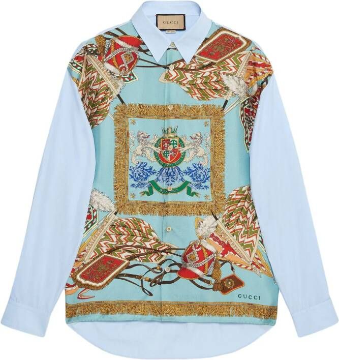 Gucci Overhemd met print Veelkleurig