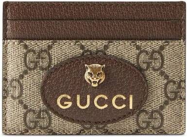 Gucci Neo Vintage pasjeshouder Bruin