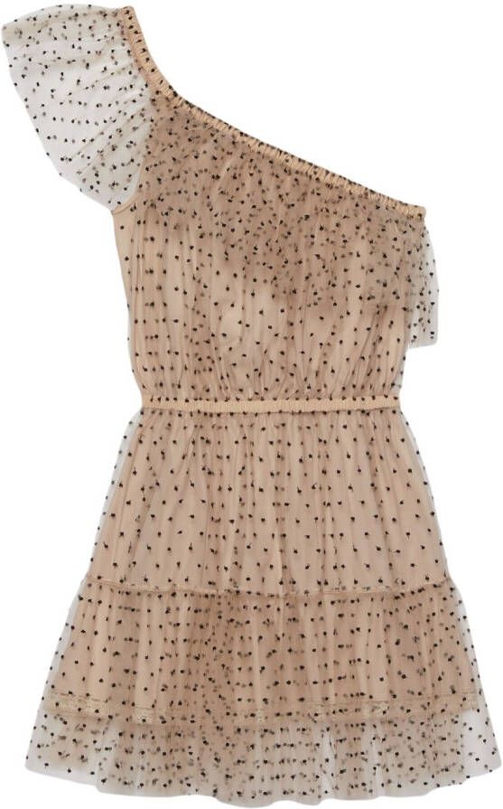 Gucci Asymmetrische mini-jurk Beige