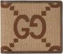 Gucci Portemonnee met GG logo Beige - Thumbnail 1
