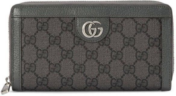 Gucci Ophidia portemonnee met rits Grijs
