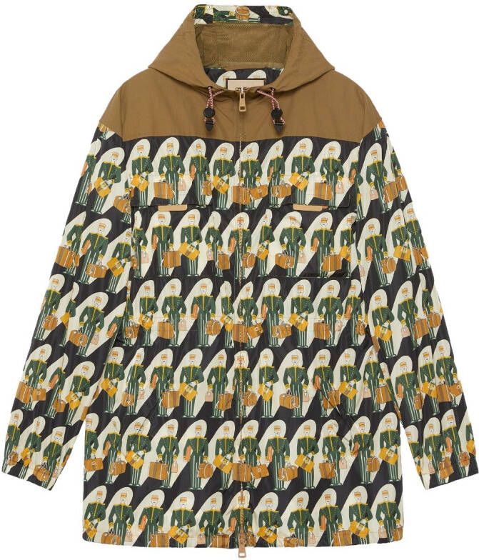 Gucci Jack met rits Zwart