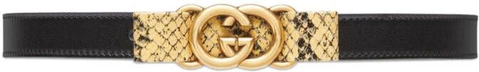 Gucci Riem met GG-gesp Zwart