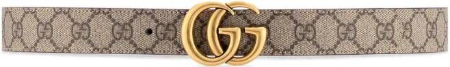 Gucci Riem met GG-logo Beige