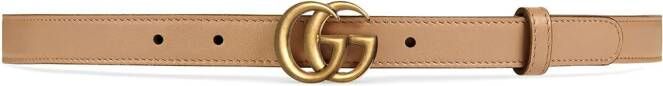 Gucci Riem met GG logo Beige