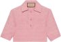 Gucci Cropped blouse Roze - Thumbnail 1