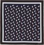 Gucci Sjaal met abstract patroon Blauw - Thumbnail 1