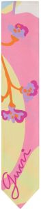 Gucci Sjaal met abstracte print Roze