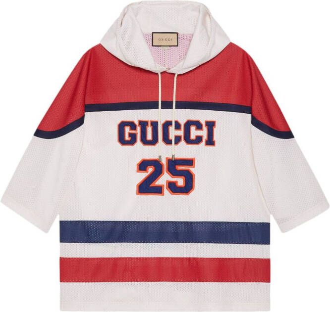 Gucci Sweater met capuchon Wit