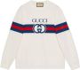 Gucci Sweater met GG-print Wit - Thumbnail 1