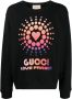 Gucci Sweater met logoprint Zwart - Thumbnail 1